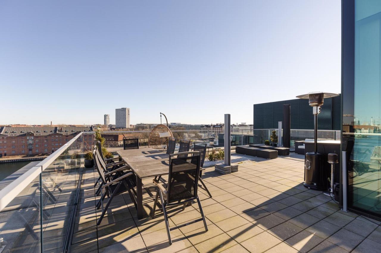Luxury Harbourfront Penthouse With Private Rooftop كوبنهاجن المظهر الخارجي الصورة